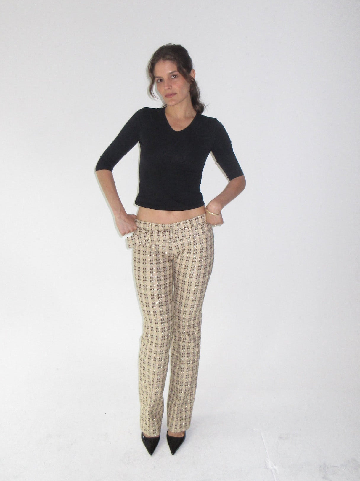 SS2002 Prada runway pants