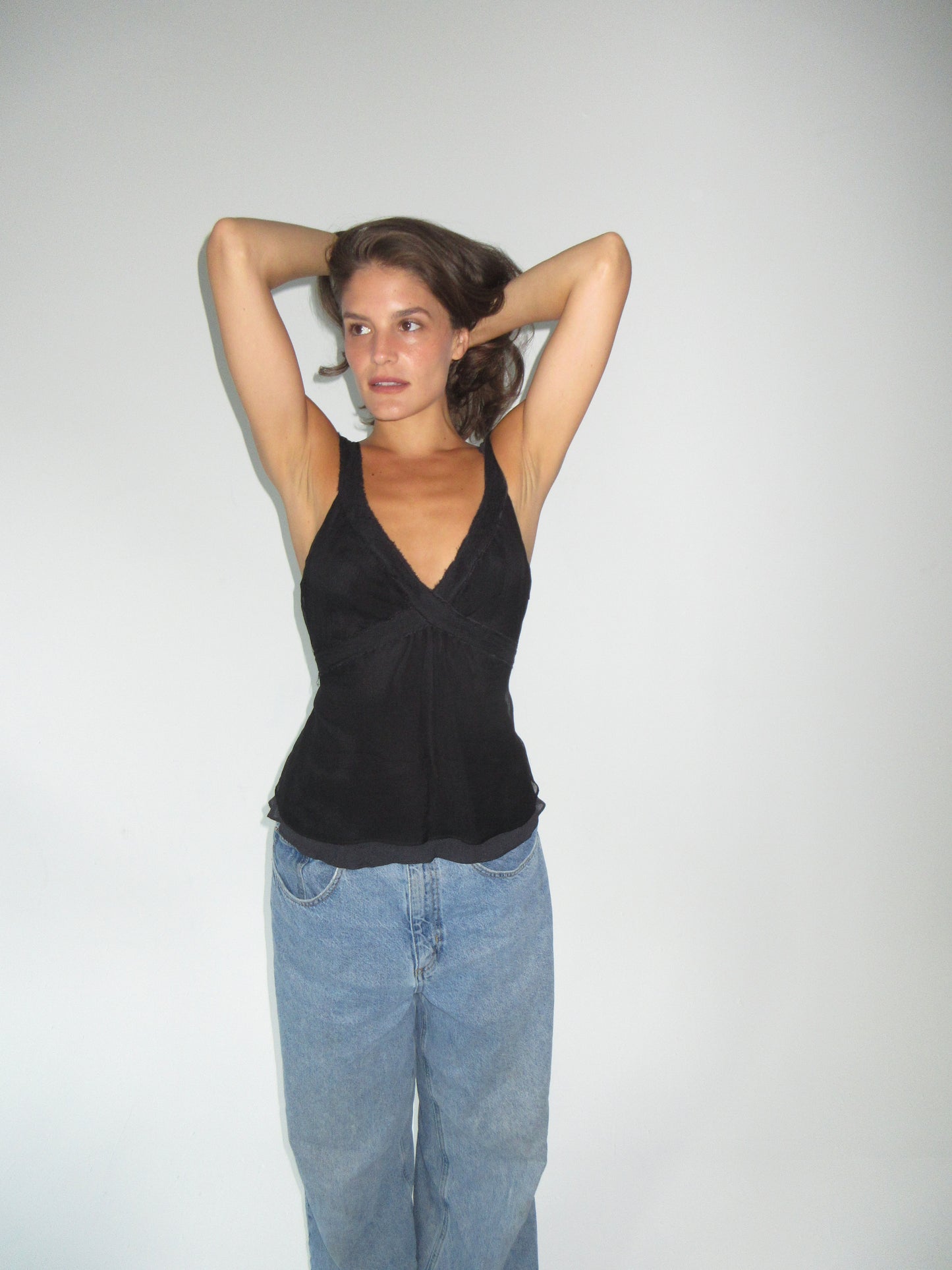 Vintage Fendi silk top