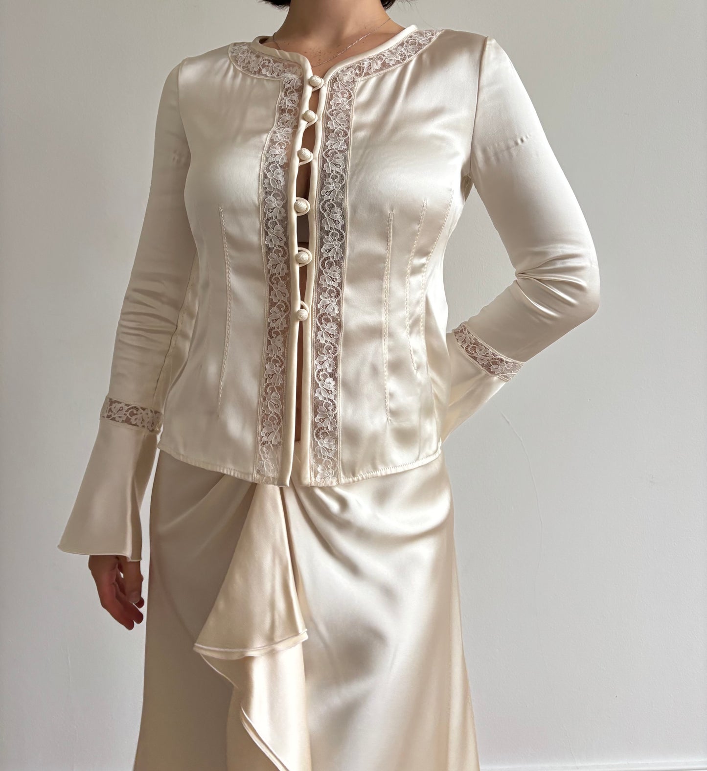 SS2006 Valentino silk runway set