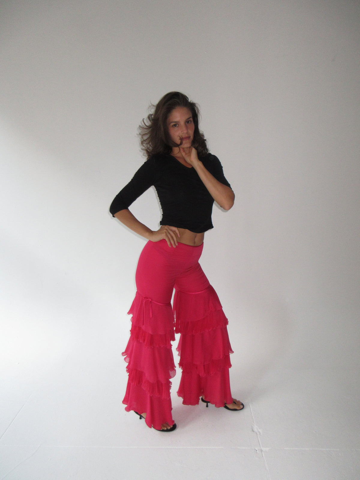 SS2002 Valentino Silk Pants