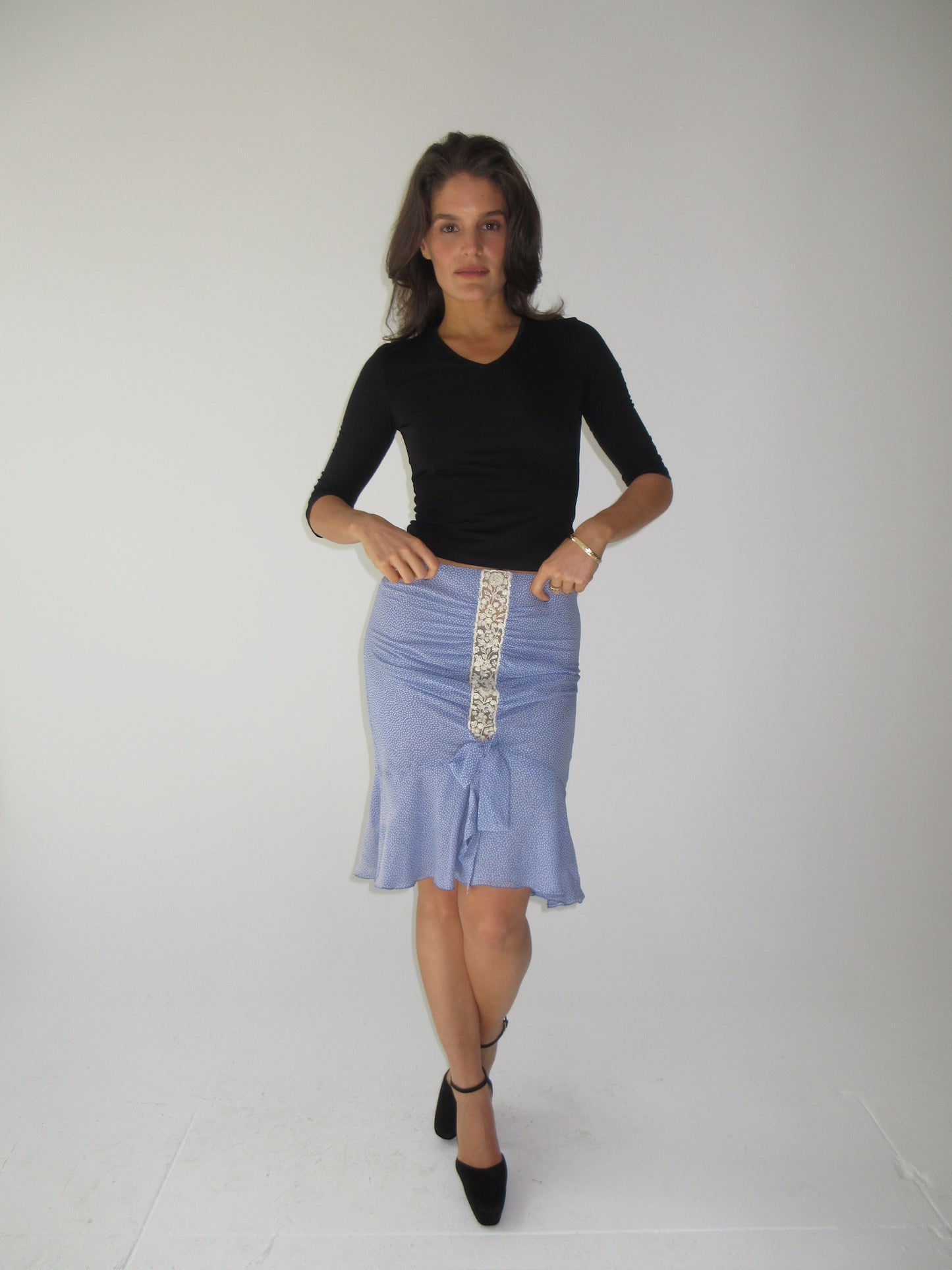Early 2000s Valentino beaded skirt