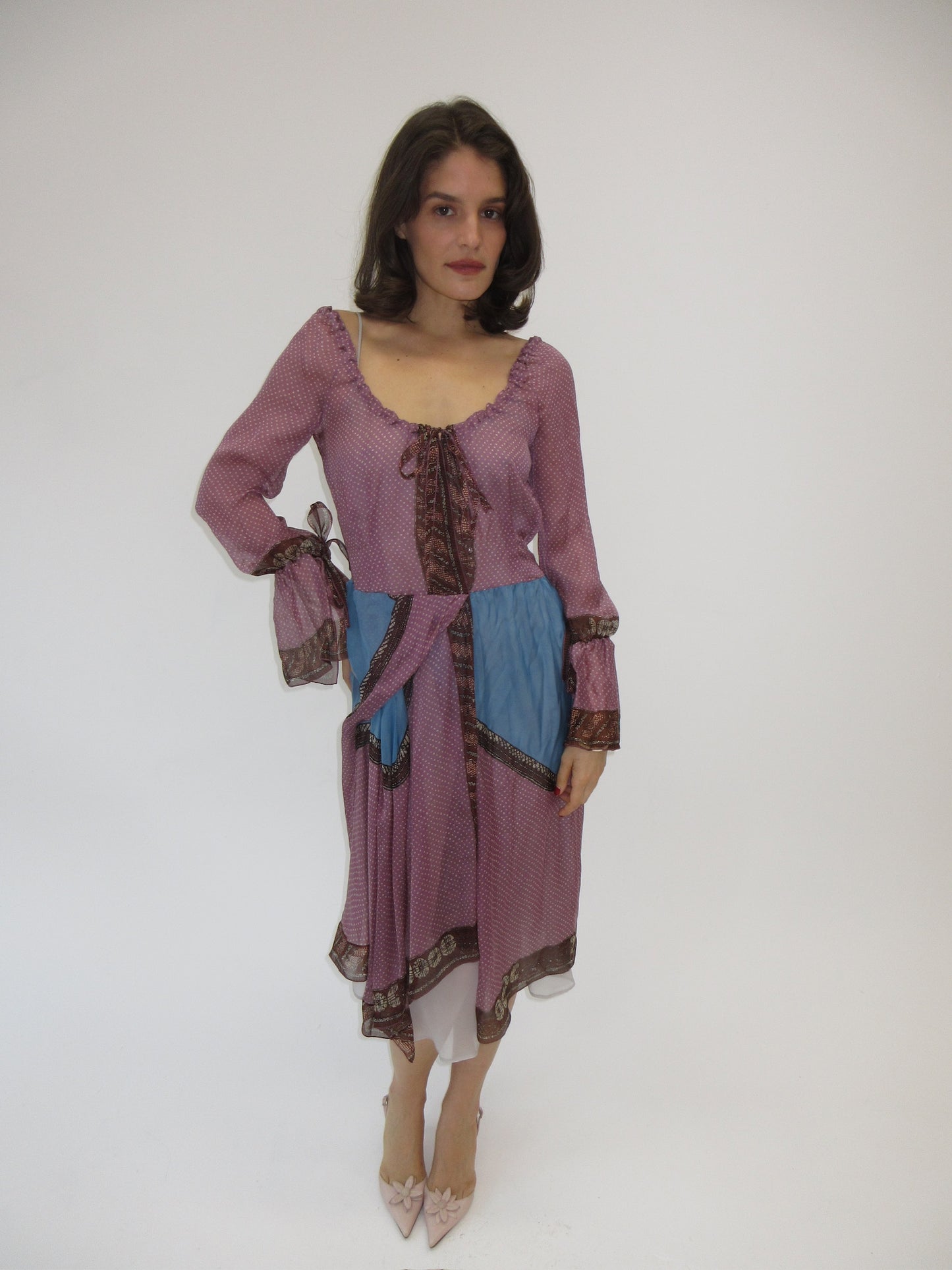 Alberta Ferretti silk dress