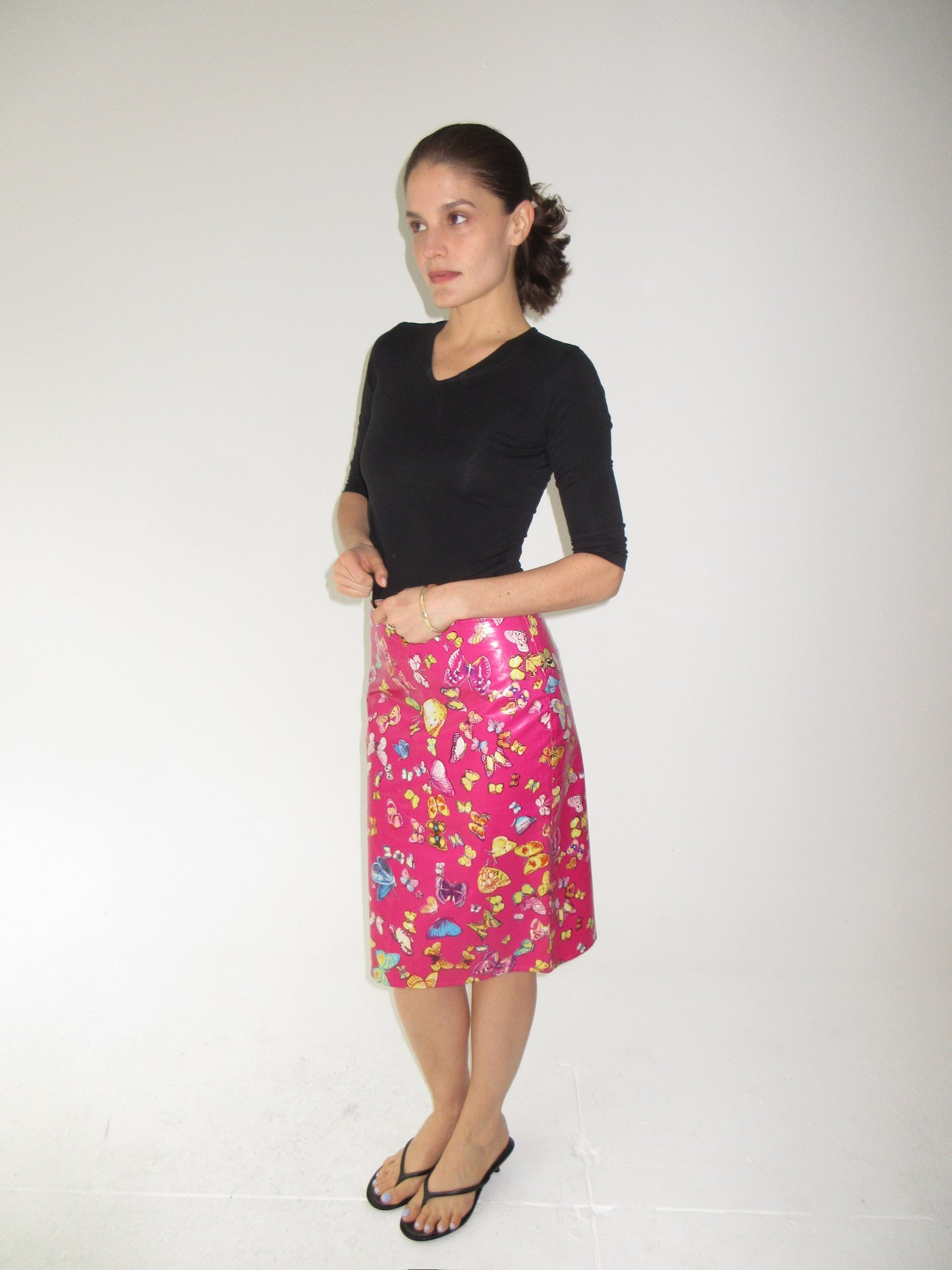 D&G FW2000 Butterfly skirt