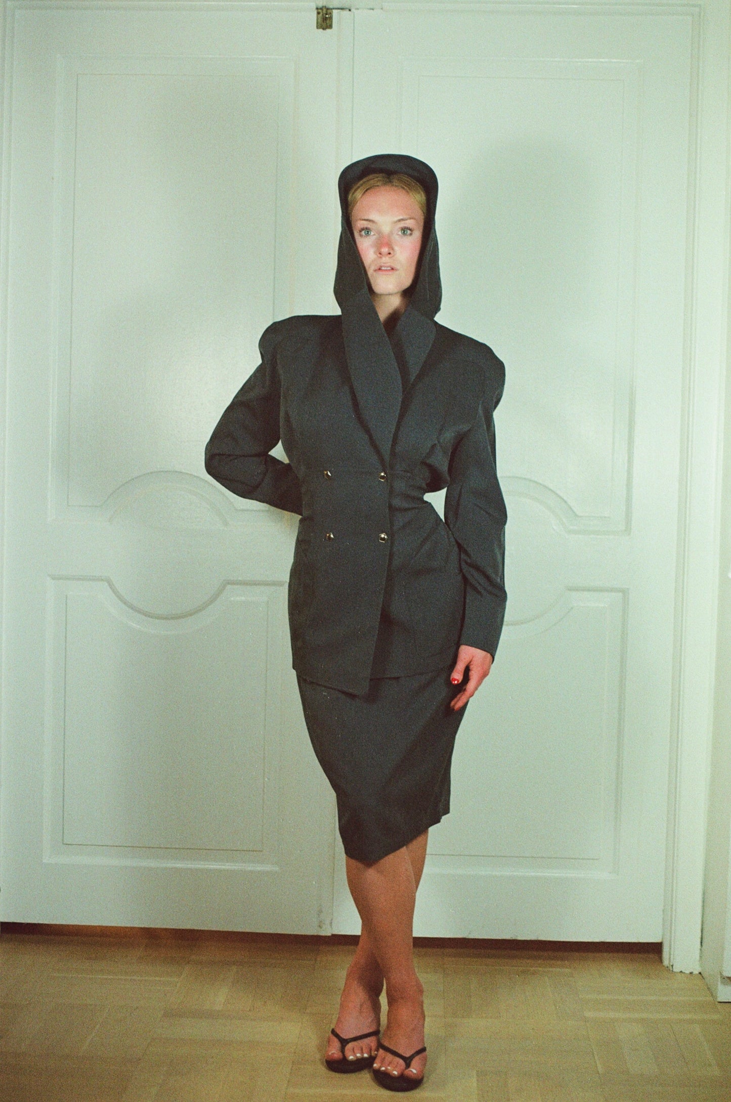 Iconic Thierry Mugler Blazer and matching skirt