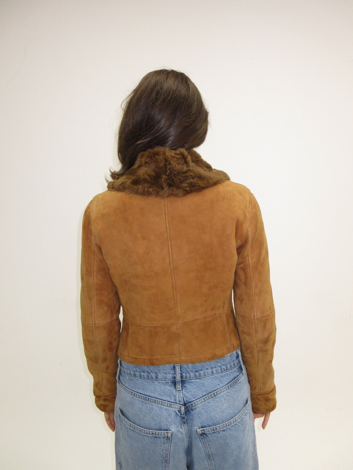 Vintage Emporio Armani shearling jacket