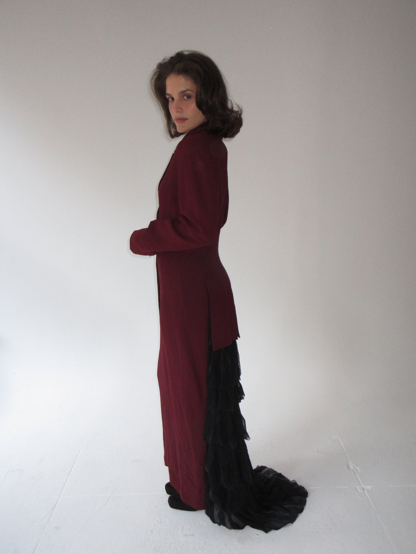 1992 Chloé by Karl Lagerfeld gown