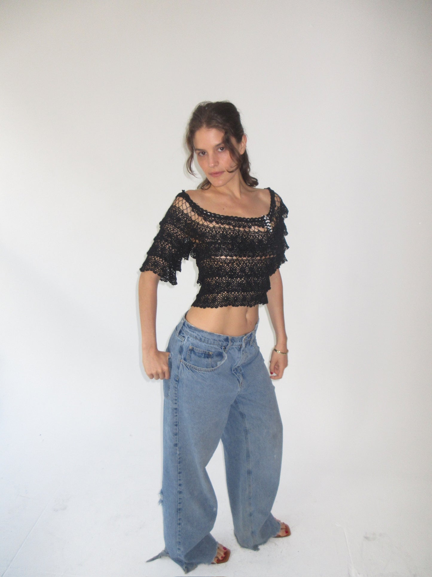 Vintage Missoni crochet top