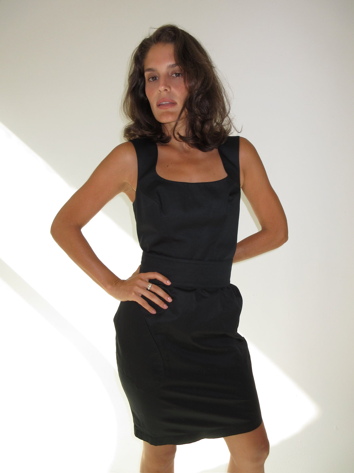 Vintage Thierry Mugler Black Dress with Bows