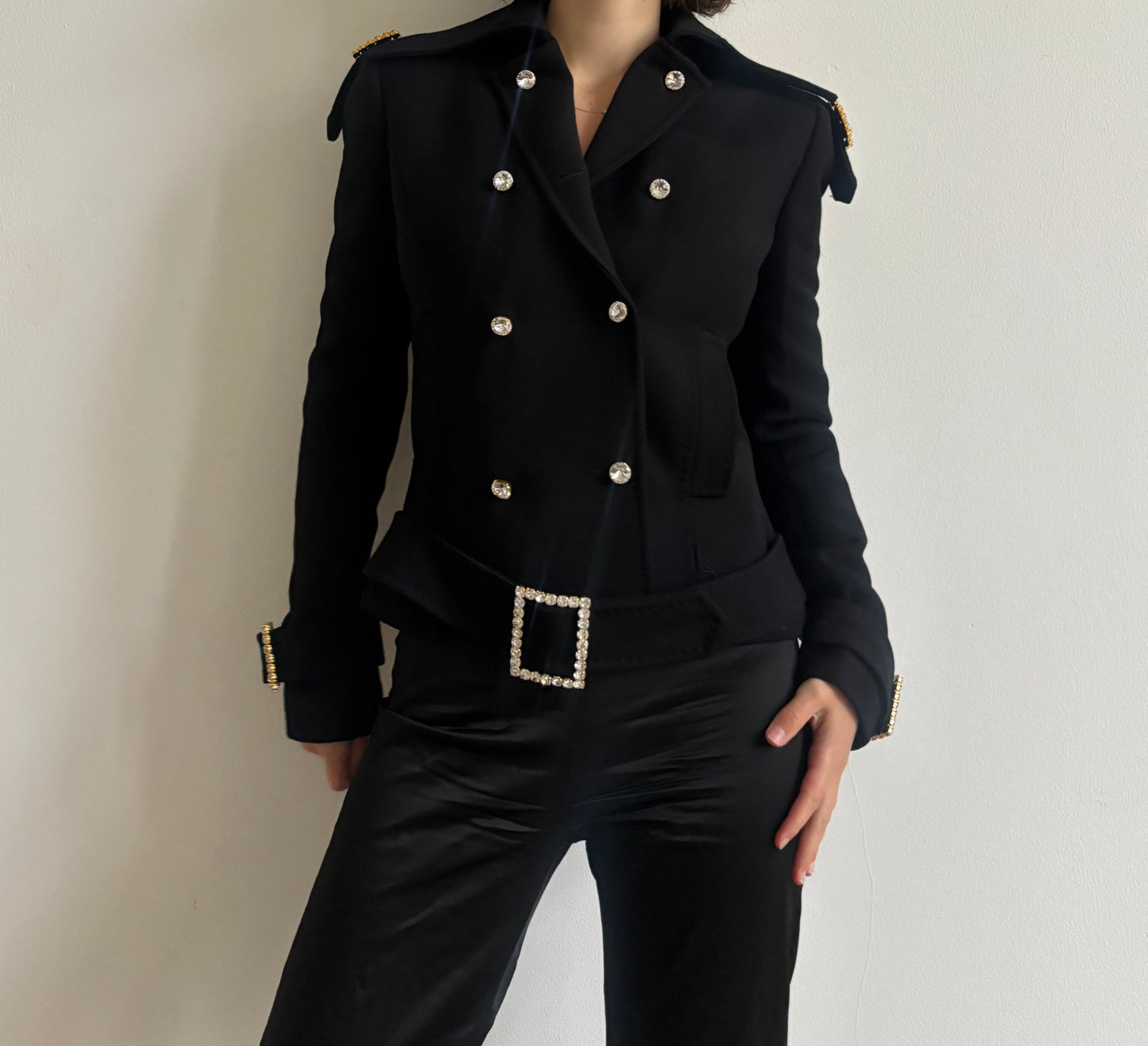 FW2001 Dolce & Gabbana runway coat