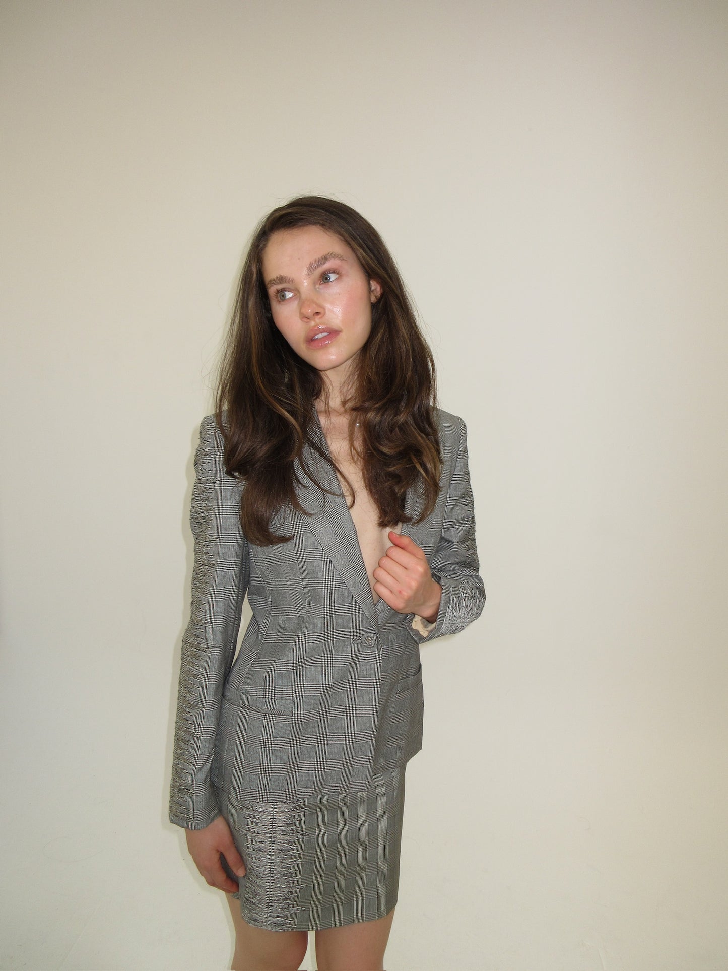 Vintage Versace skirt suit