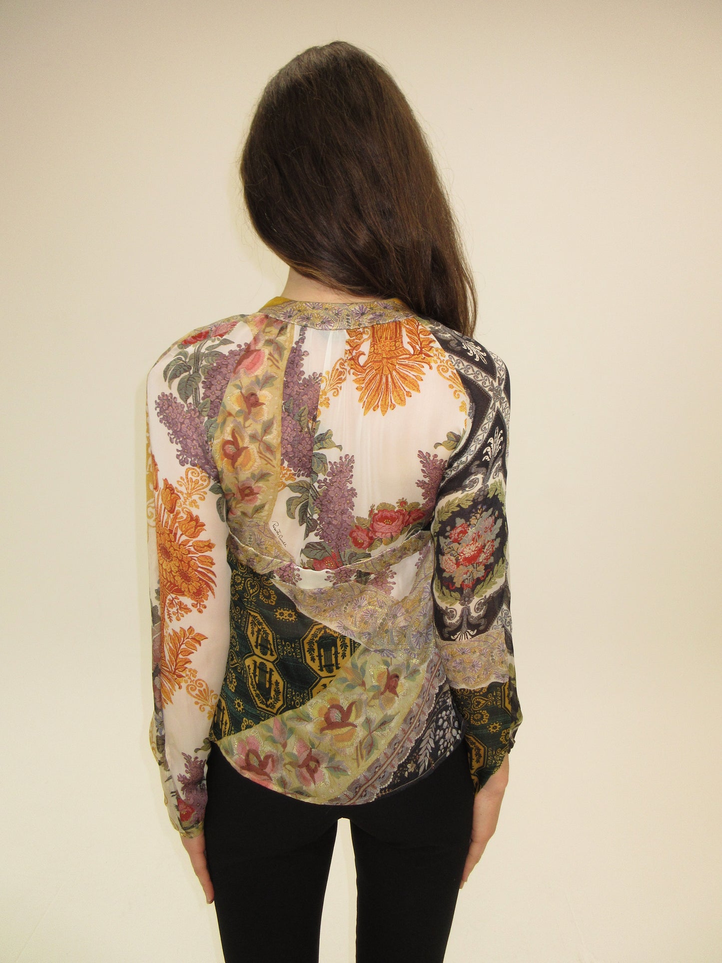 Vintage Roberto Cavalli silk top