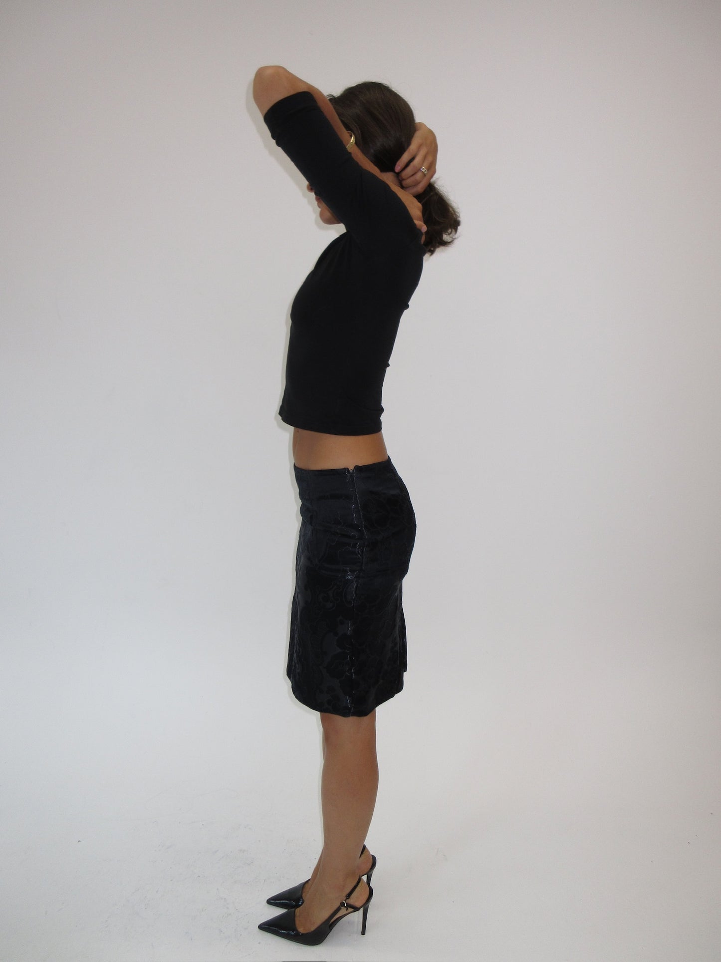 FW2005 Gucci by Tom Ford runway skirt