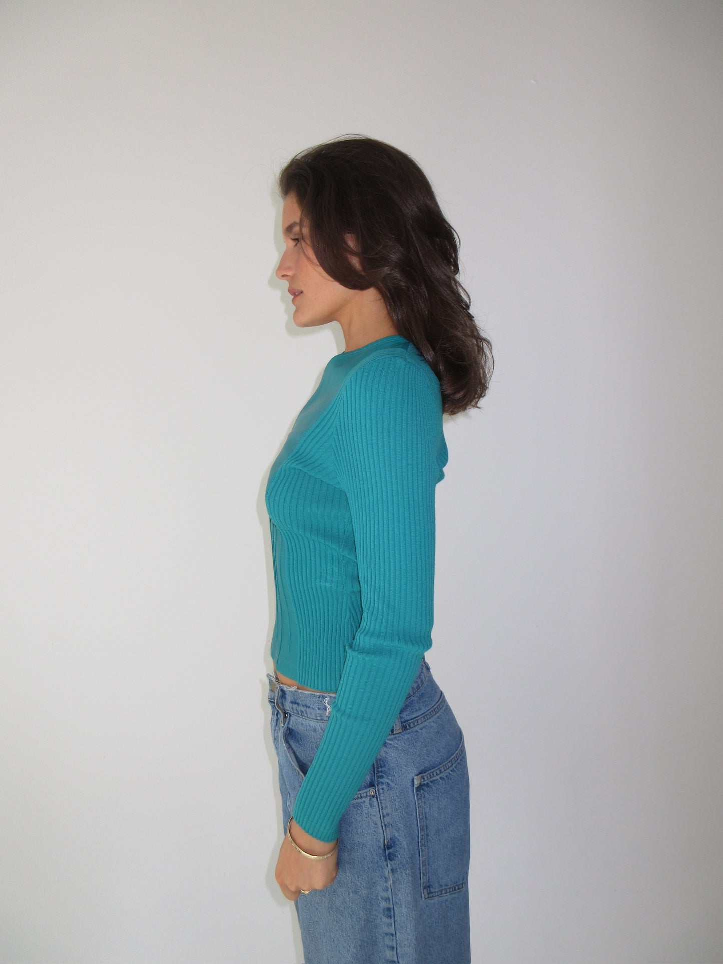 Vintage Amaya Arzuaga leather top