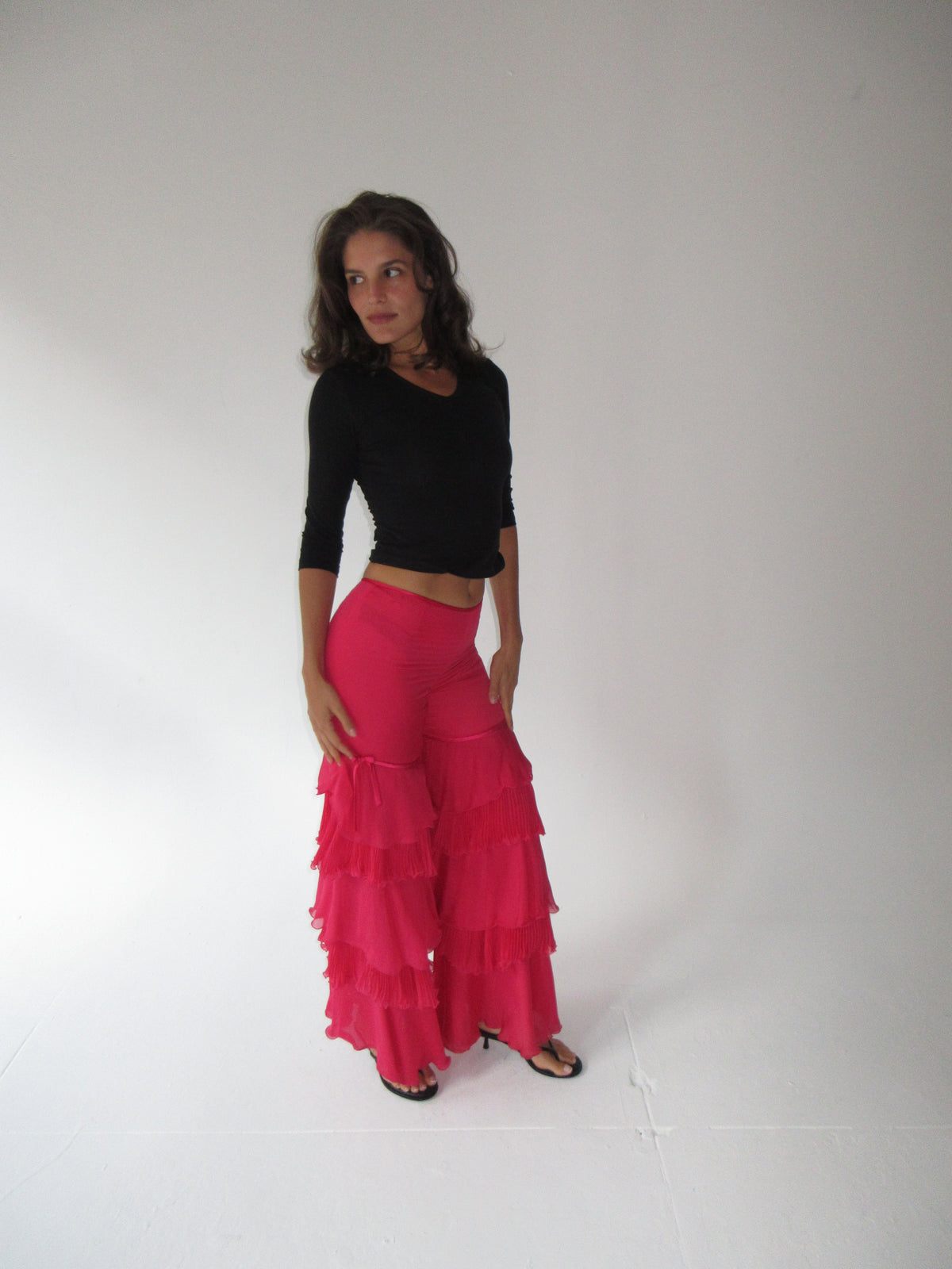 SS2002 Valentino Silk Pants