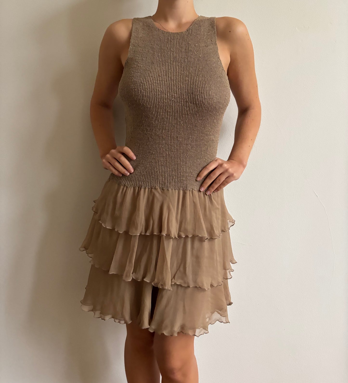 SS1996 Valentino Silk Runway Dress