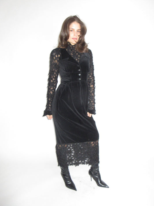 FW1993 Chloe by Karl Lagerfeld Dress