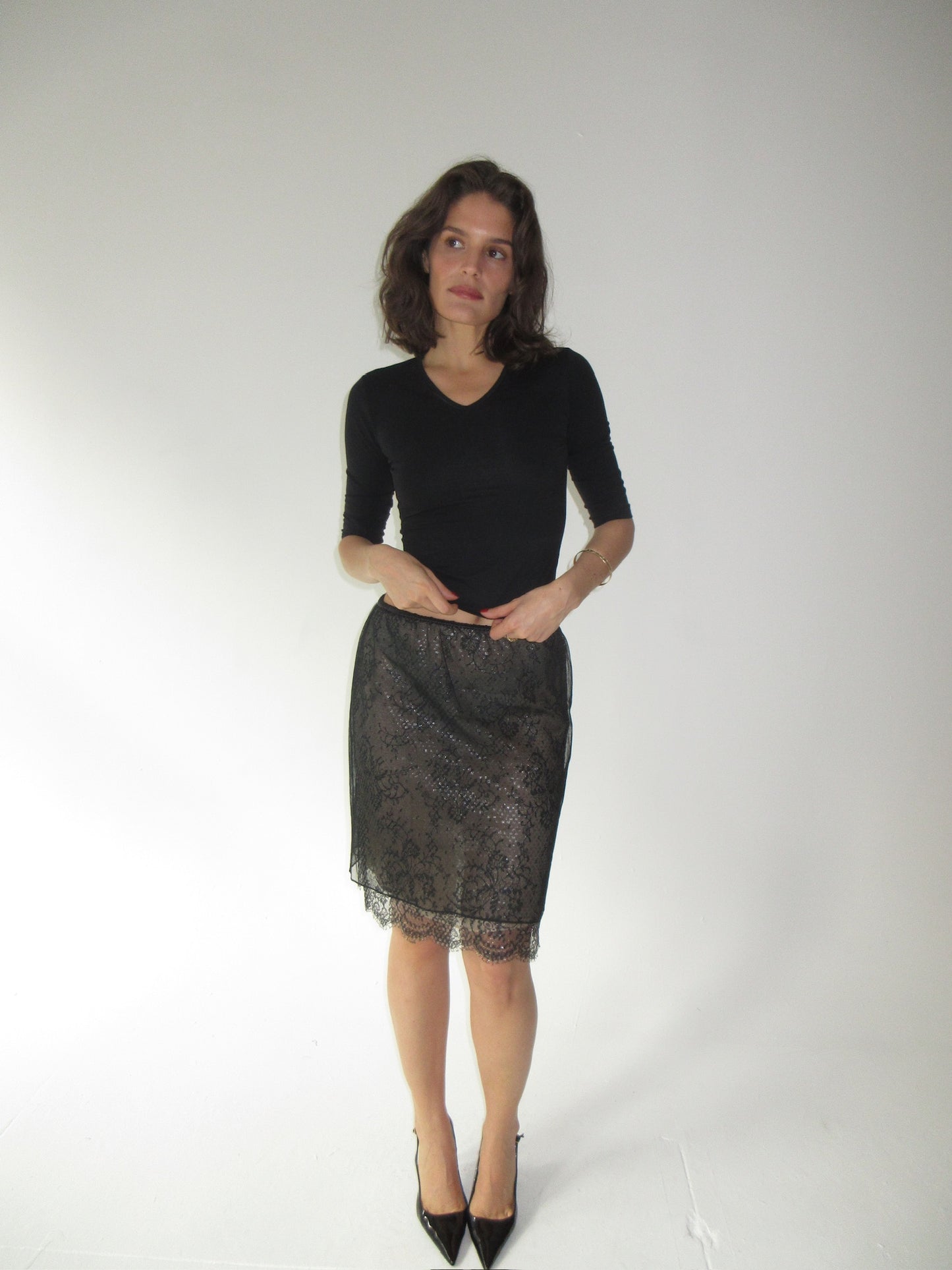 SS1999 Gucci by Tom Ford runway skirt