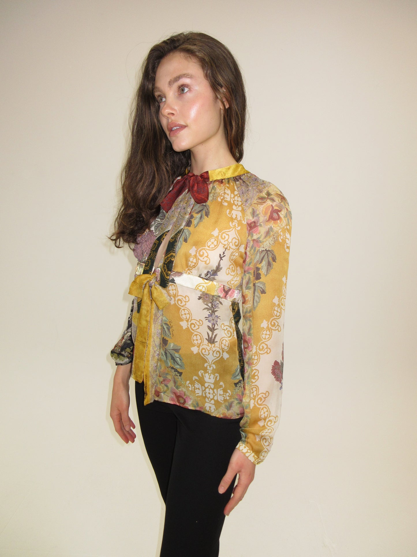 Vintage Roberto Cavalli silk top