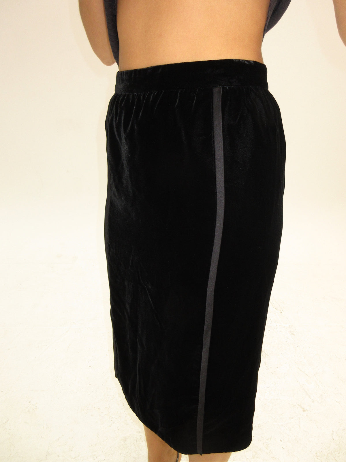 Vintage Gucci velvet skirt