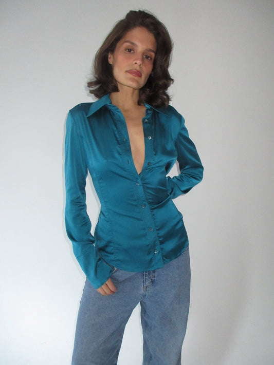 Gucci by tom ford silk top