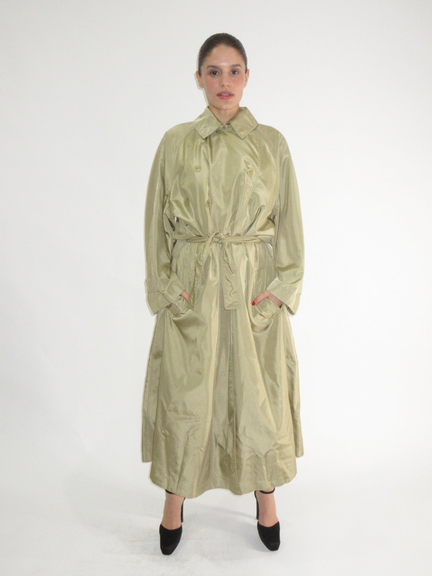 FW1986 Alaïa silk trench