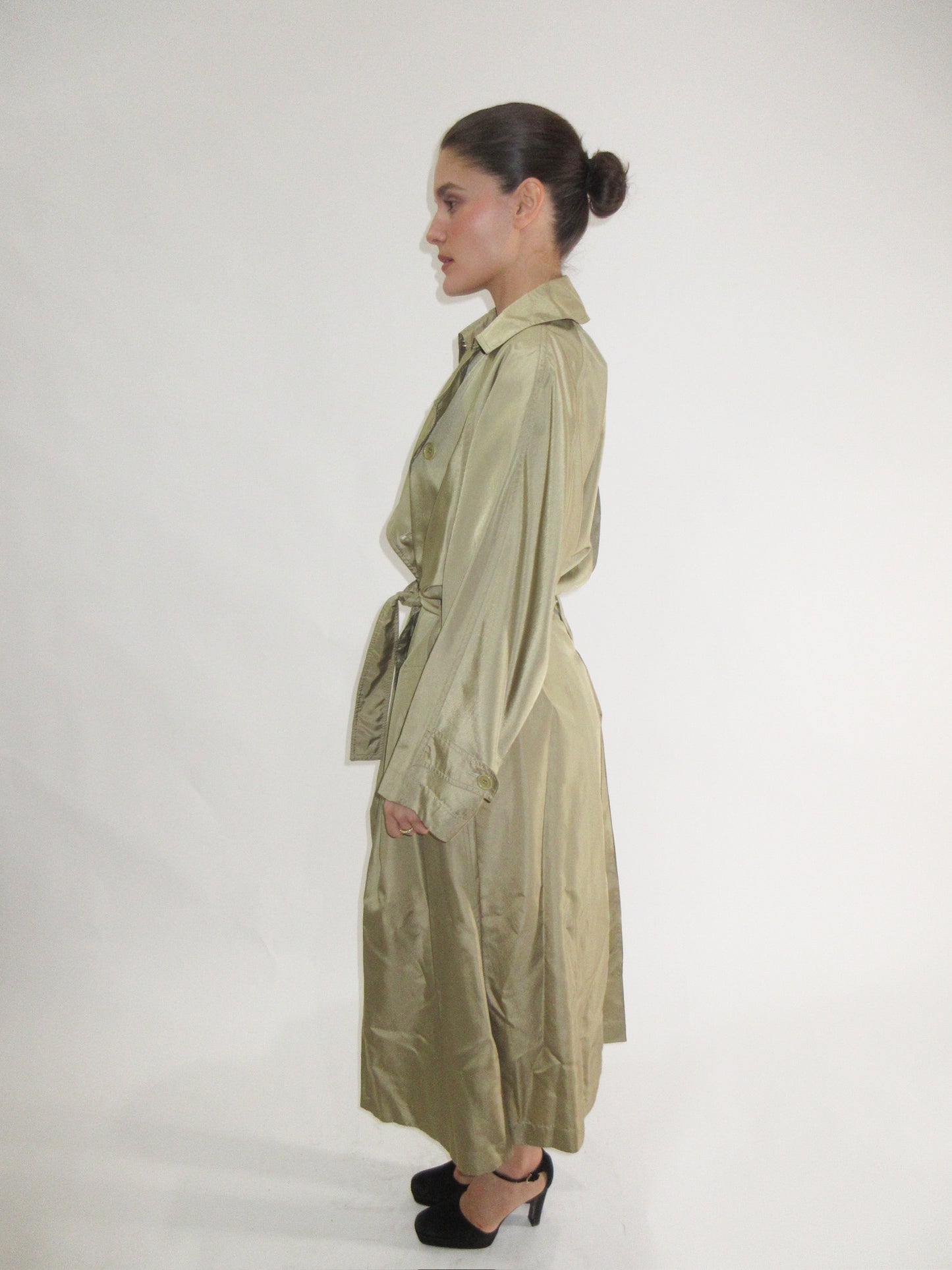 FW1986 Alaïa silk trench