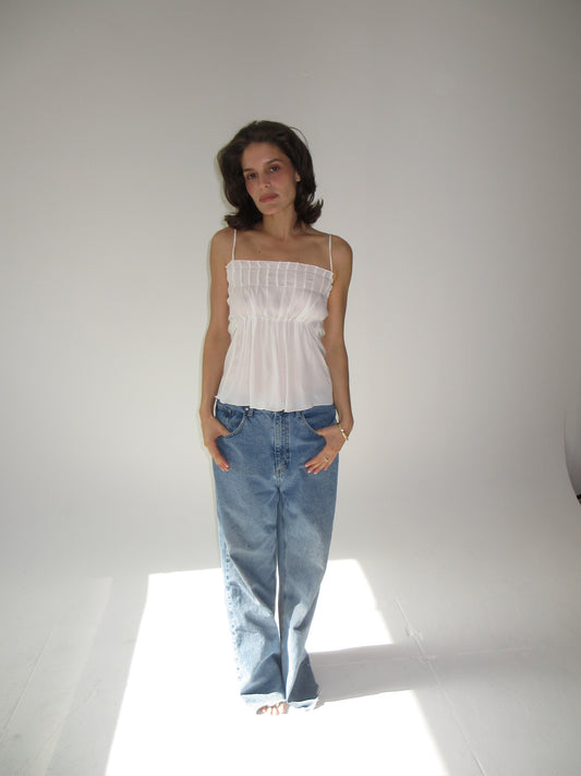 Vintage Valentino white top