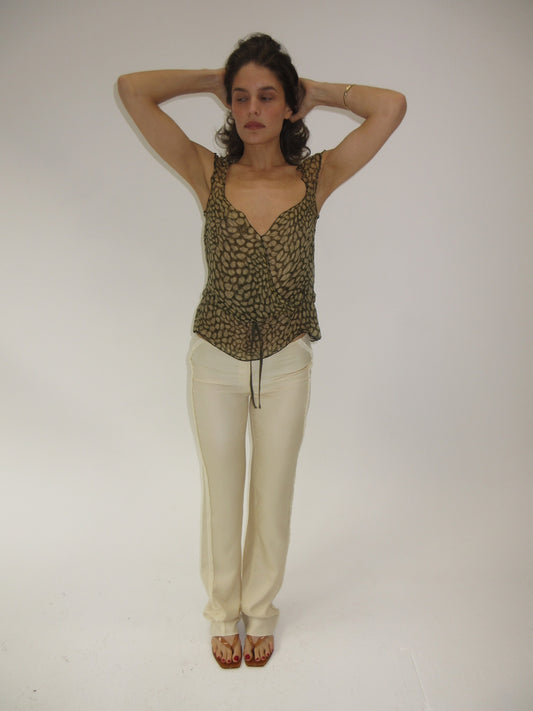 Vintage Versace Silk Pants