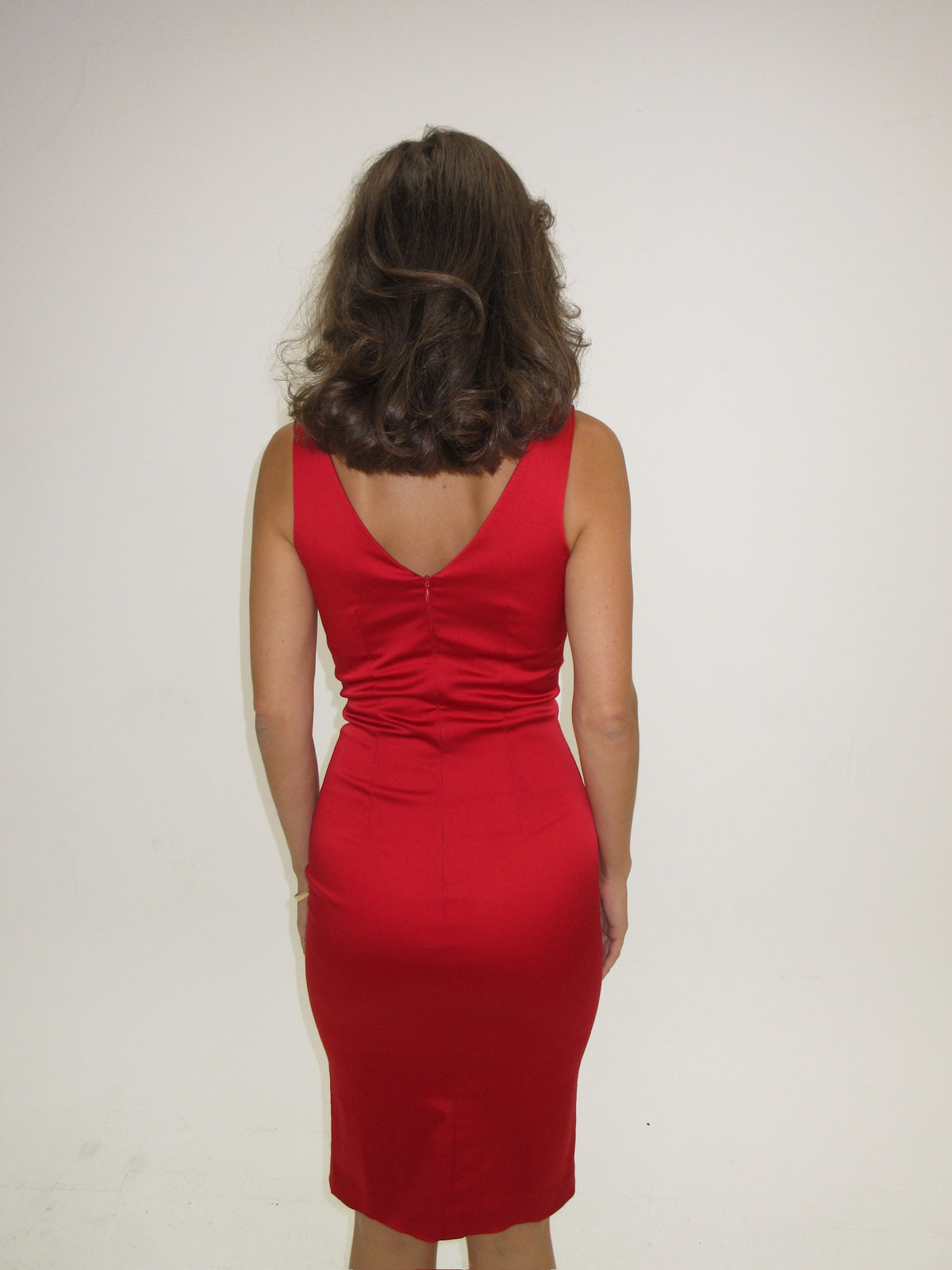 Vintage Pleid Sud red dress
