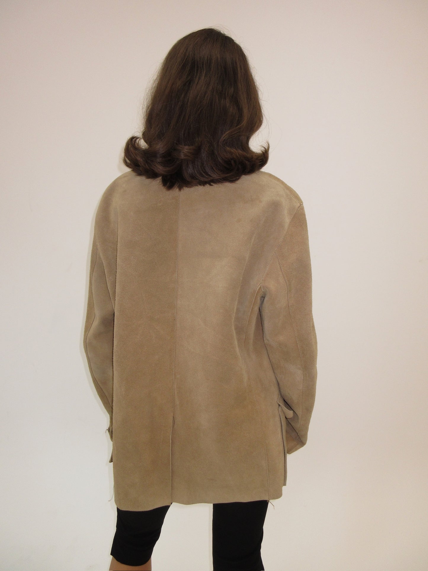 Vintage YSL suede jacket