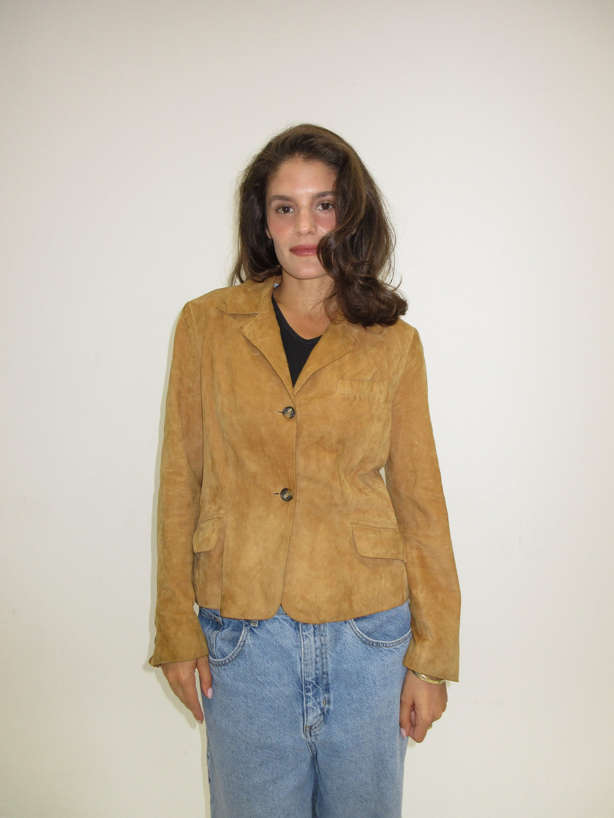 Vintage D&G suede jacket