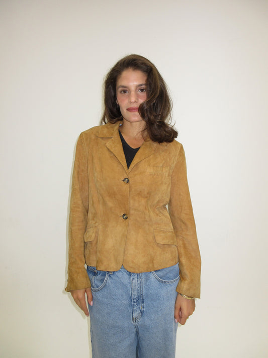 Vintage D&G suede jacket
