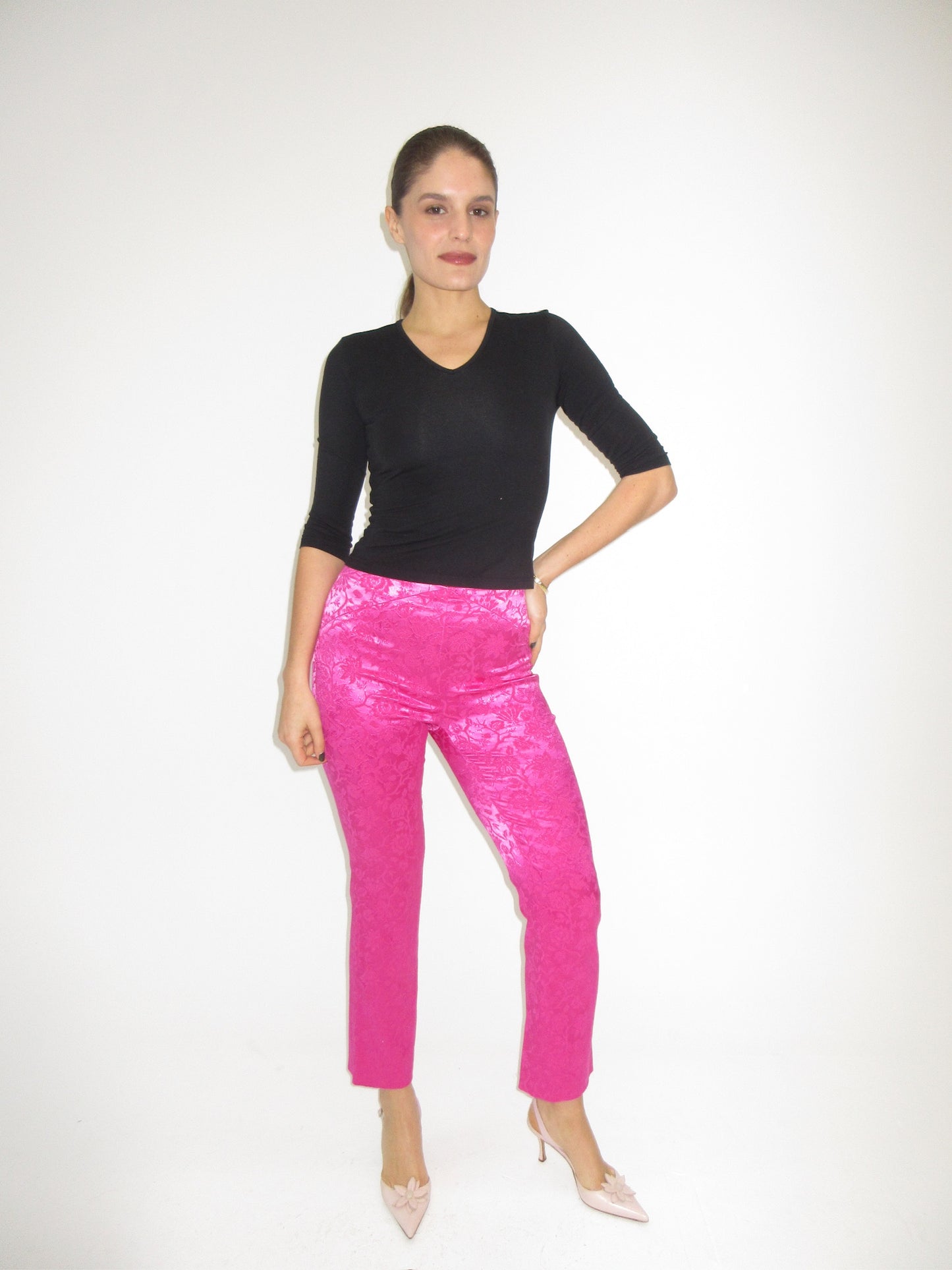 Christian Lacroix pants pink