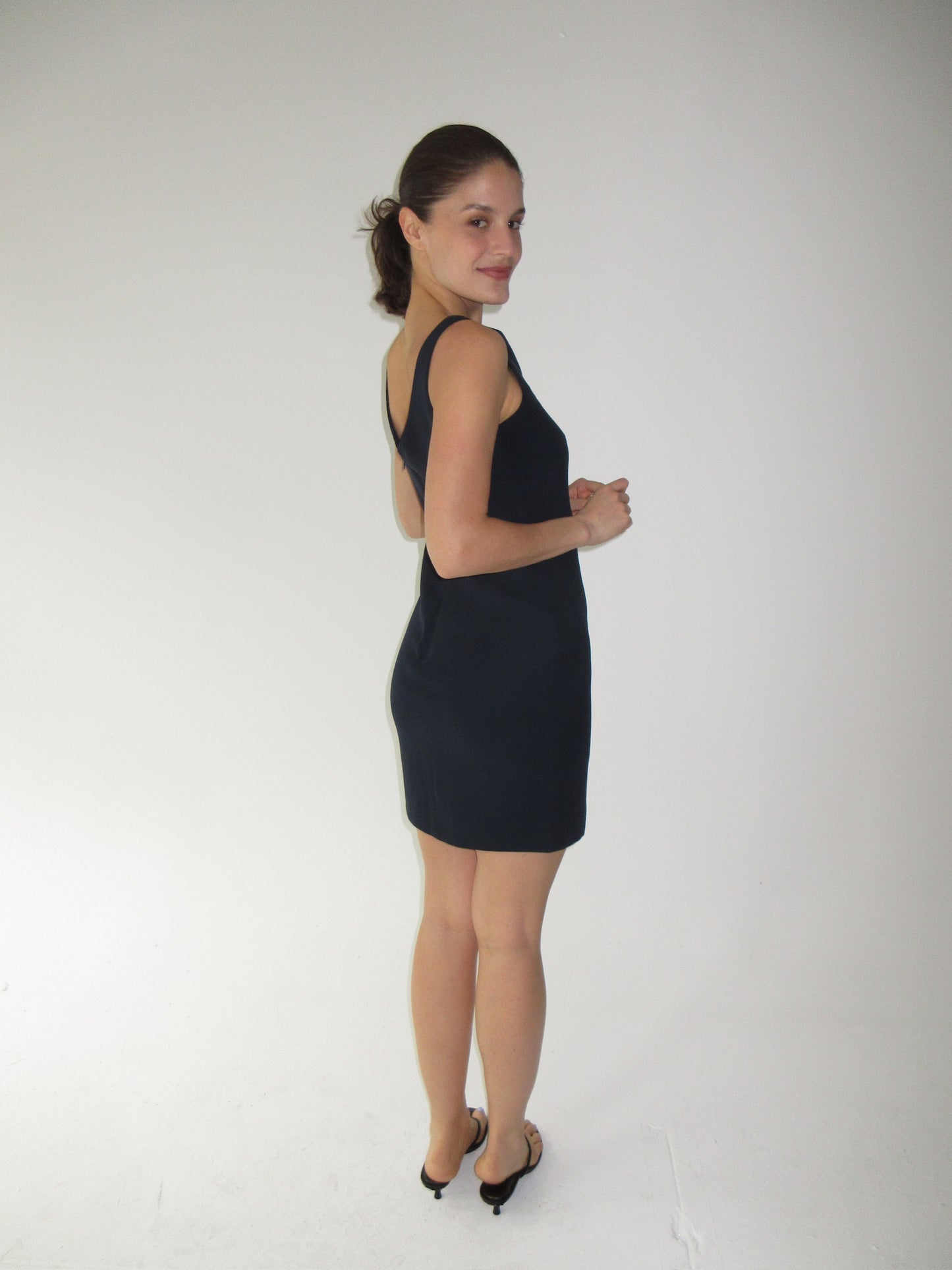 Gucci By Tom Ford Navy Dress