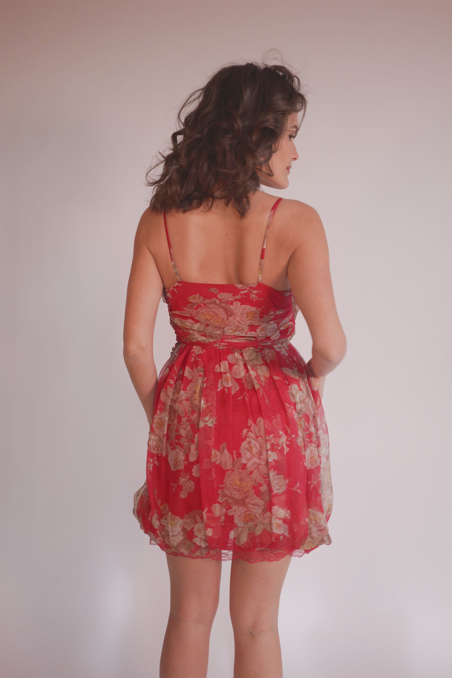 Christian Dior by John Galliano Floral & Lace Dress