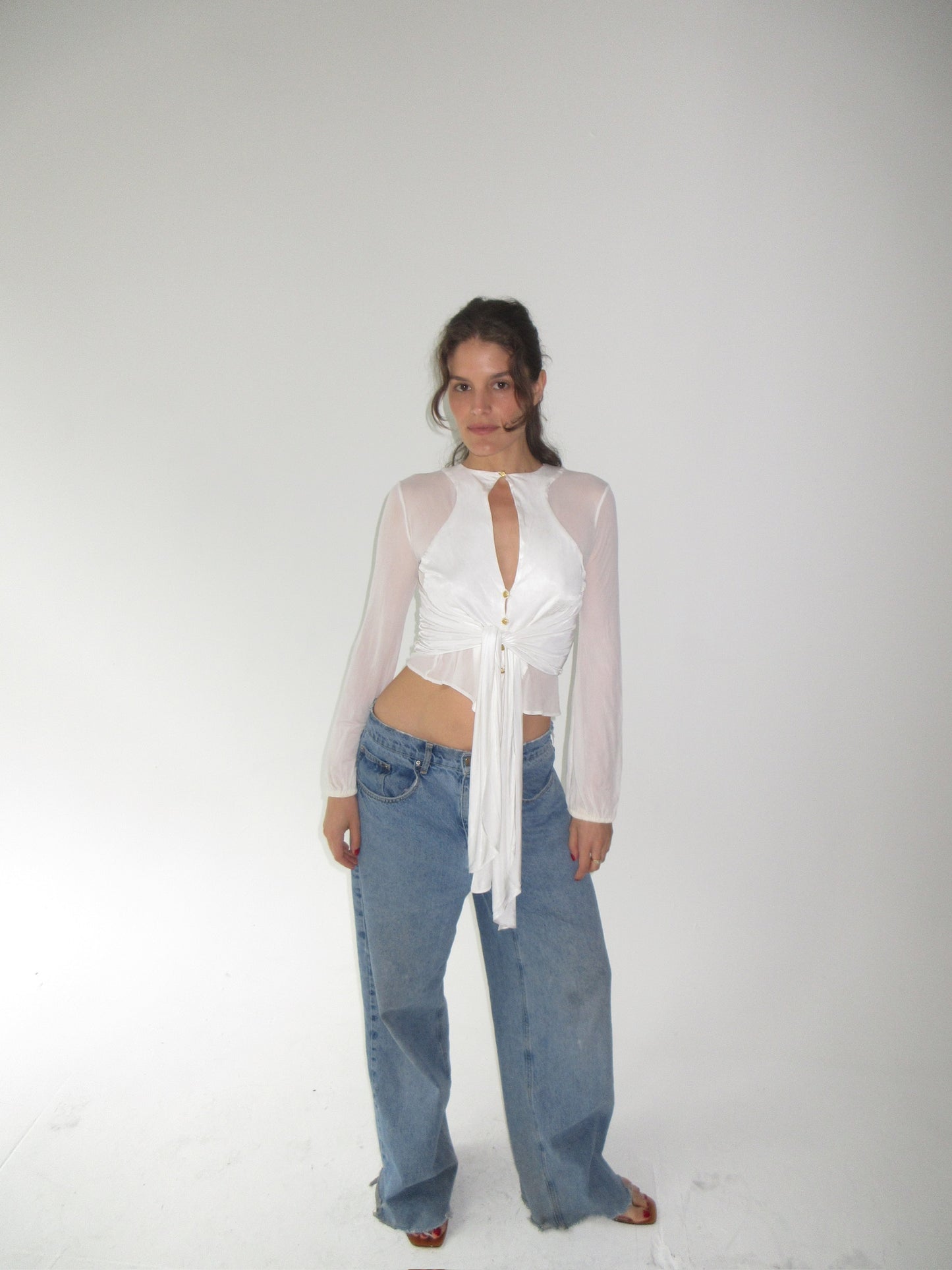 SS2006 Versace runway top