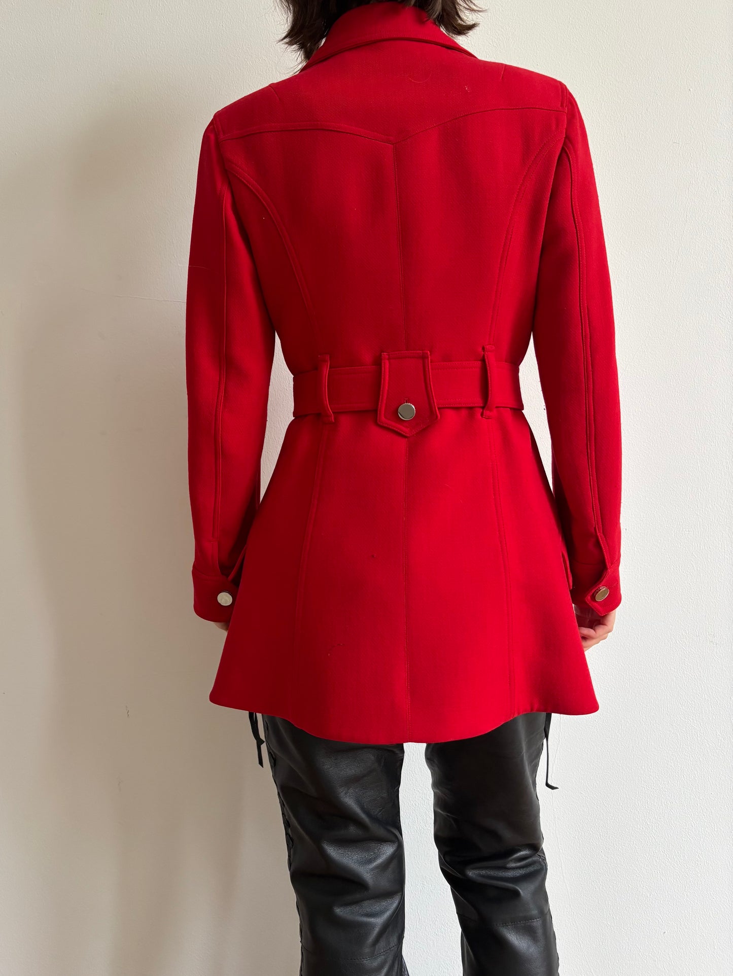 FW1995 Dolce & Gabbana red jacket