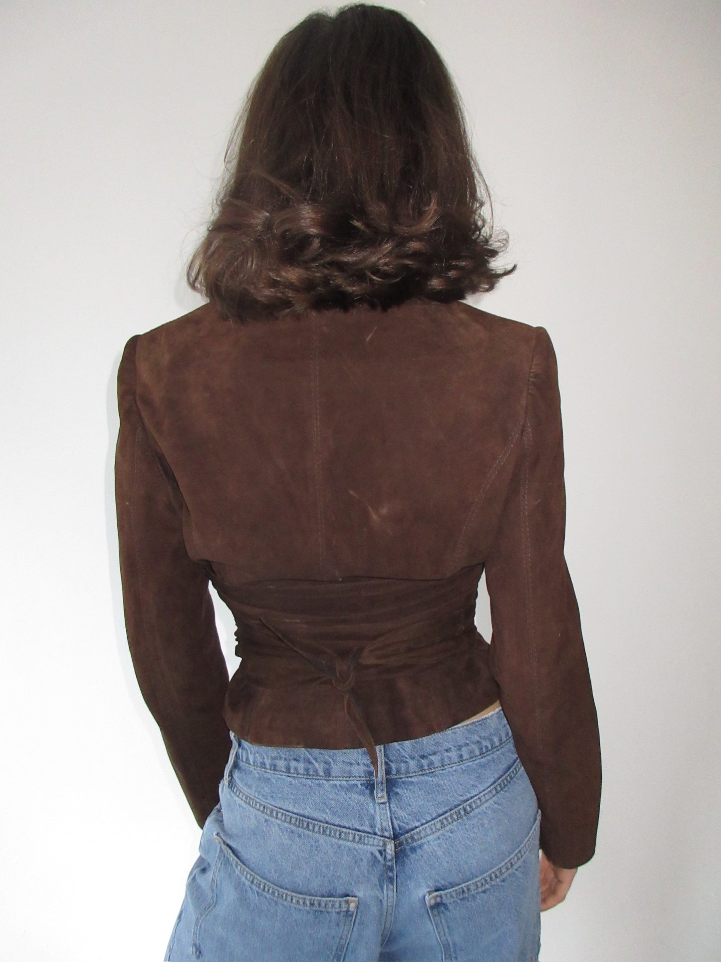 Vintage Valentino suede jacket