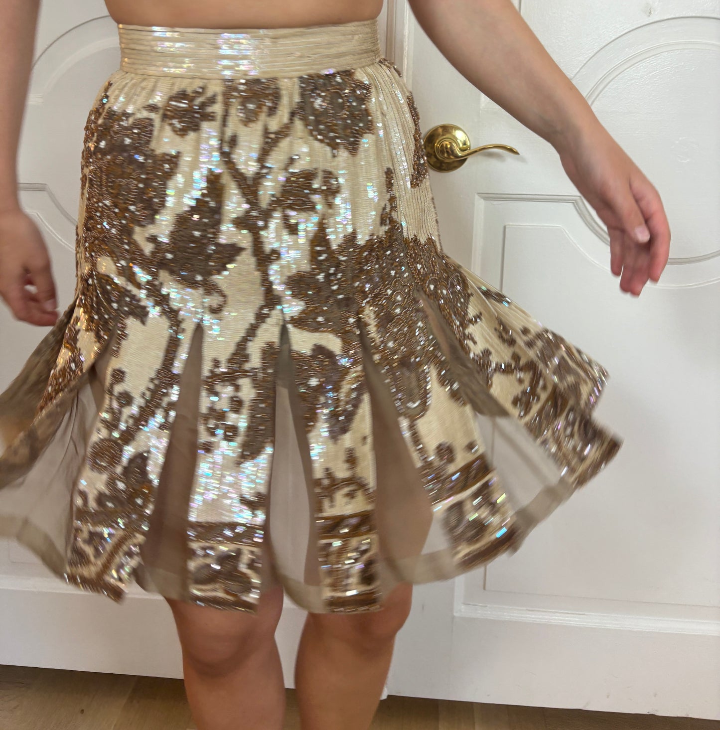 SS1995 Valentino Runway Skirt