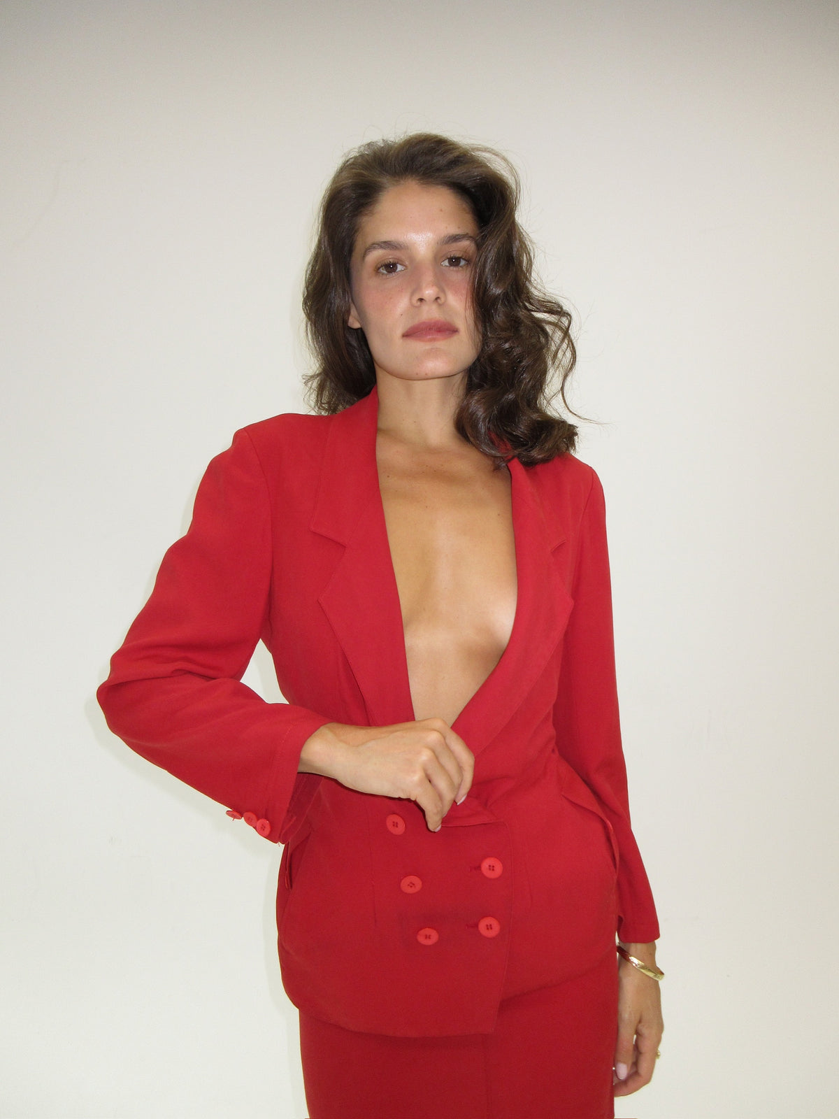 Vintage Alaïa skirt suit