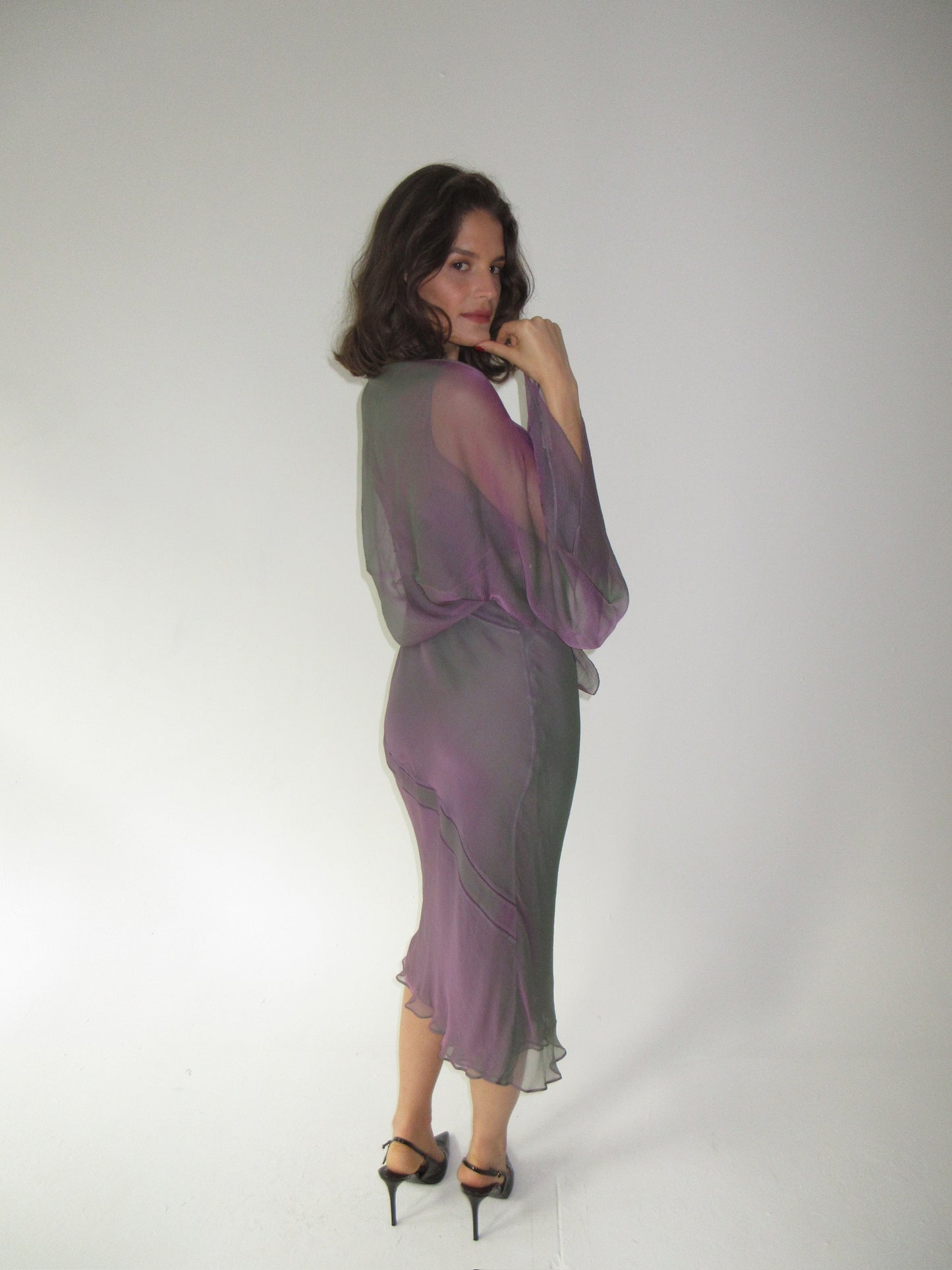 SS1998 Alberta Ferretti silk dress