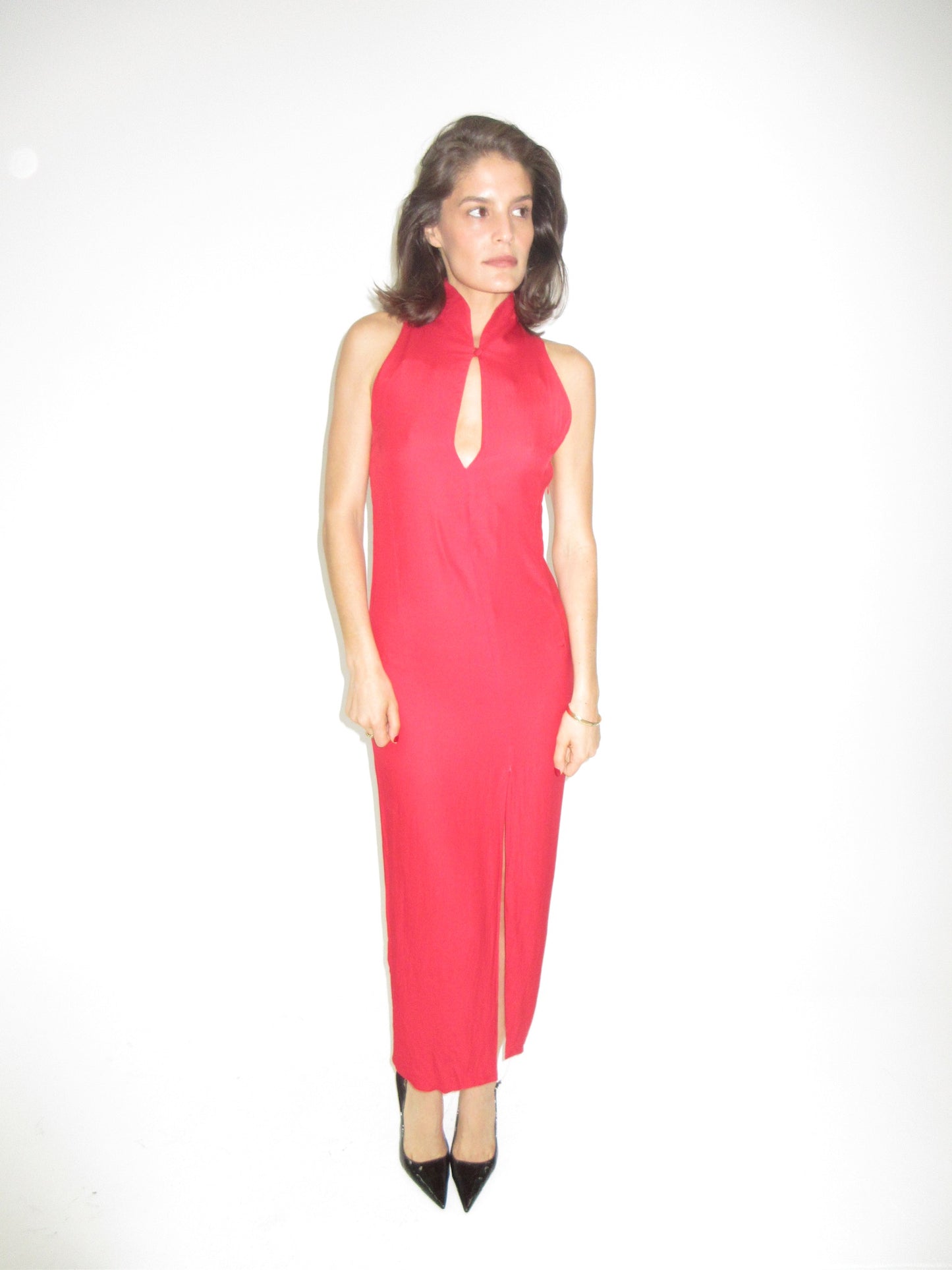 Gucci by Tom Ford red dress
