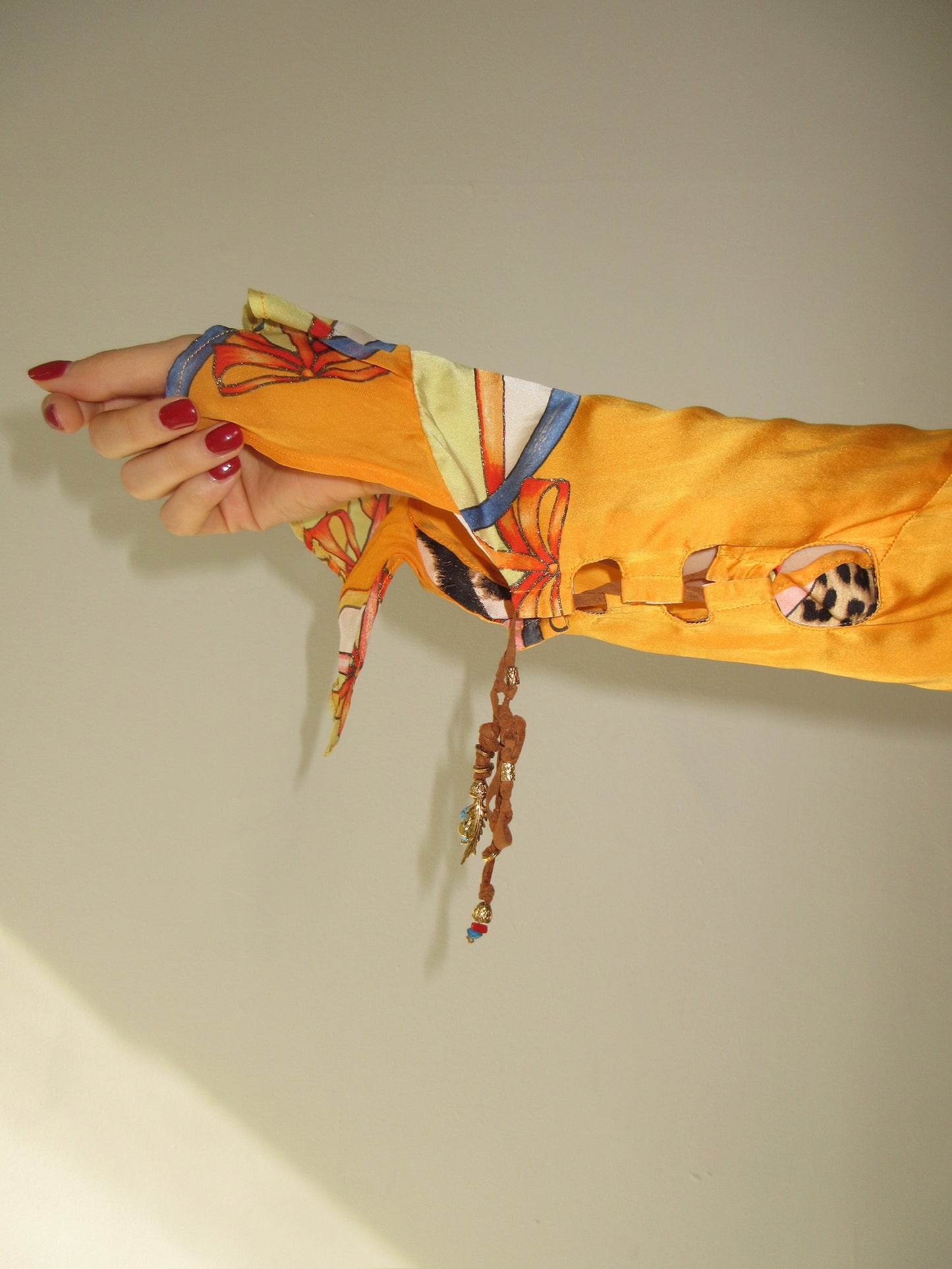 Vintage Roberto Cavalli silk top