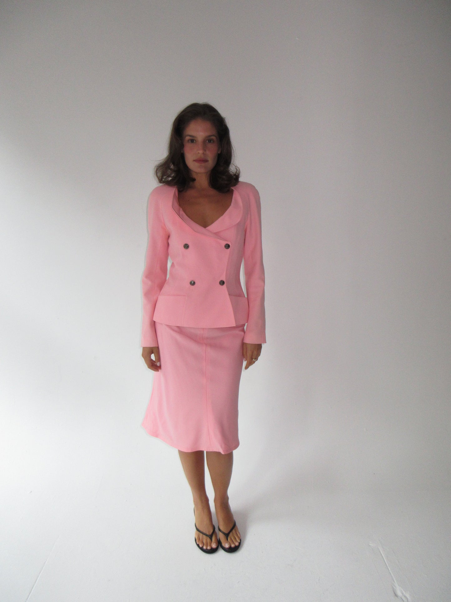 Vintage Mugler skirt suit