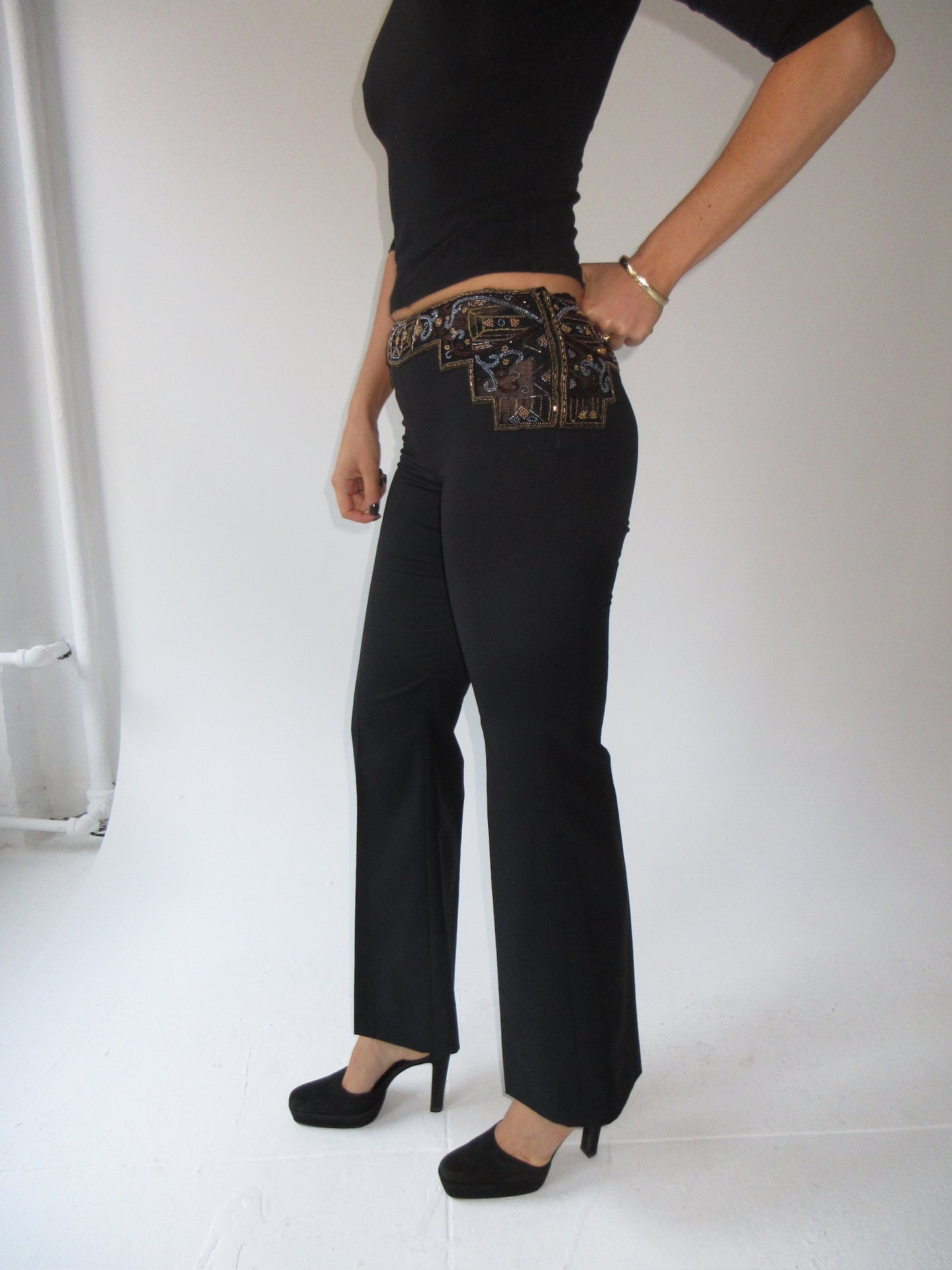 FW2000 Chloe runway pants