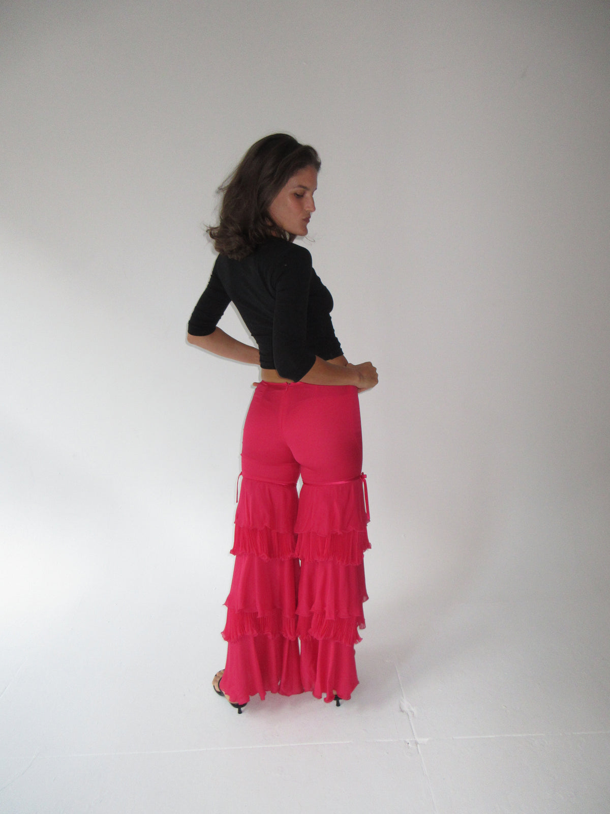 SS2002 Valentino Silk Pants