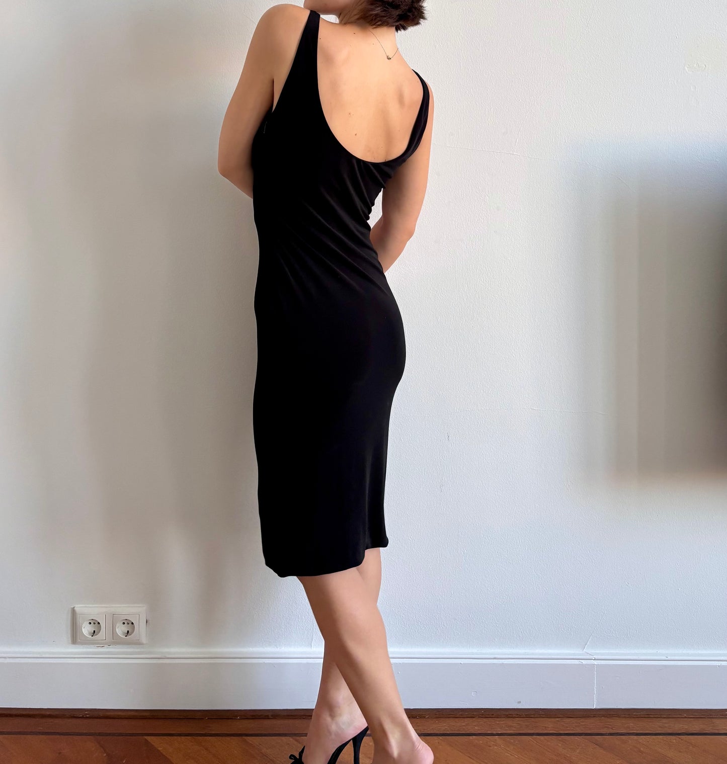 FW1998 Gucci by Tom Ford Black Dress