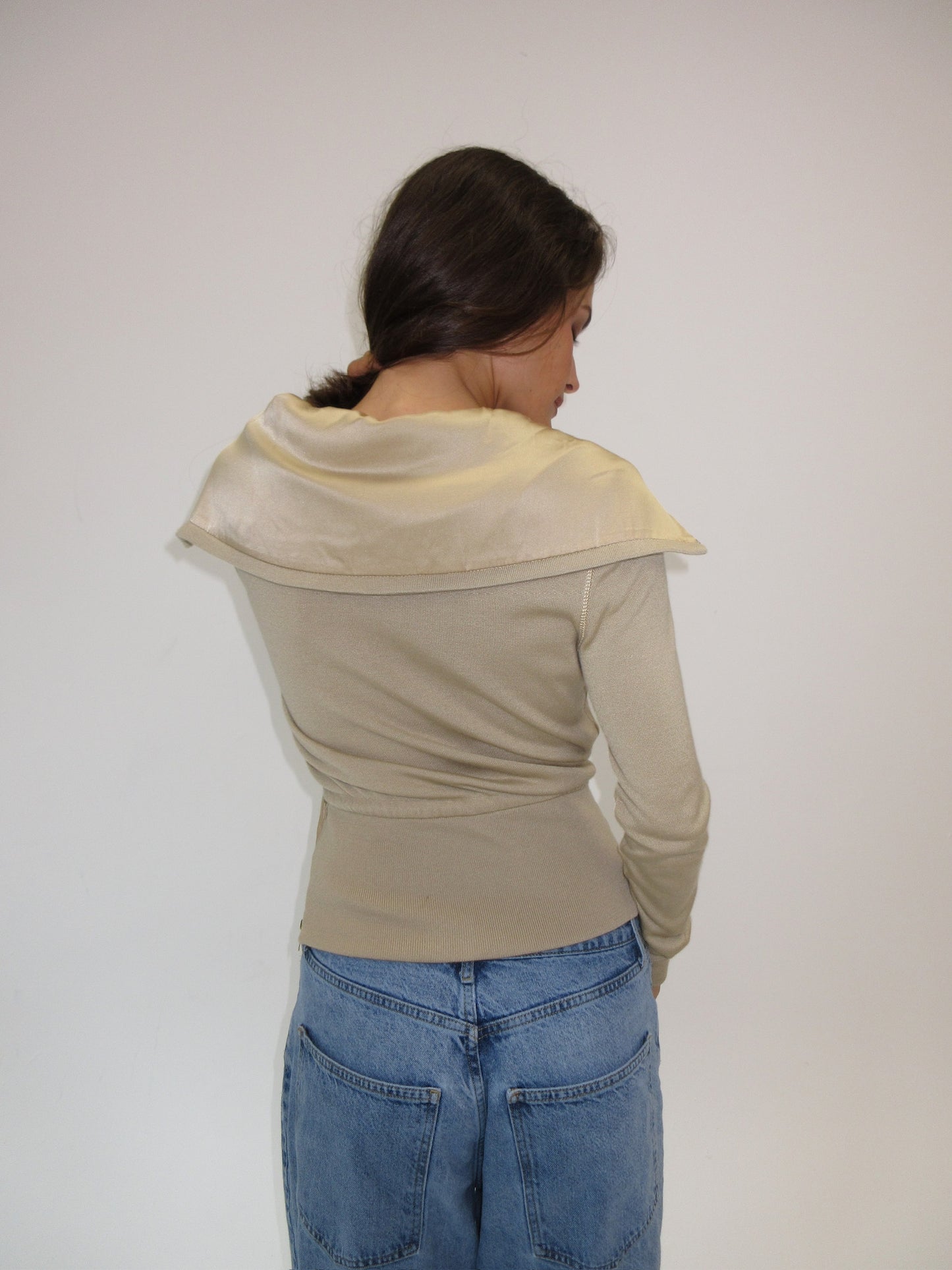 Vintage Valentino silk and cashmere sweater