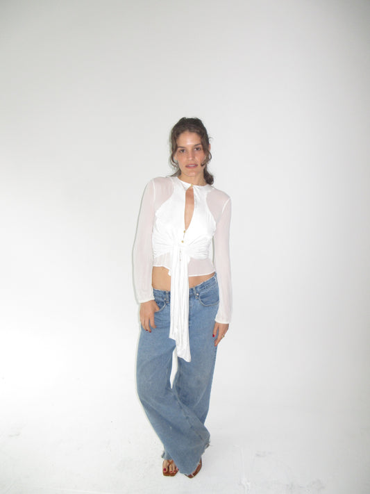 SS2006 Versace runway top