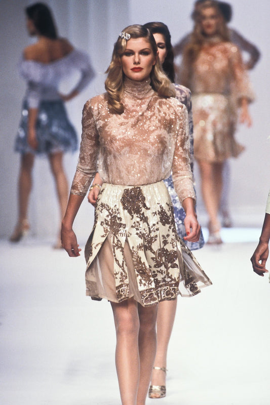 SS1995 Valentino Runway Skirt